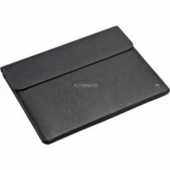 Tablet Taschen DICOTA Leather Case 10, Schutzhülle (schwarz, Bis 25,4 Cm (10"))