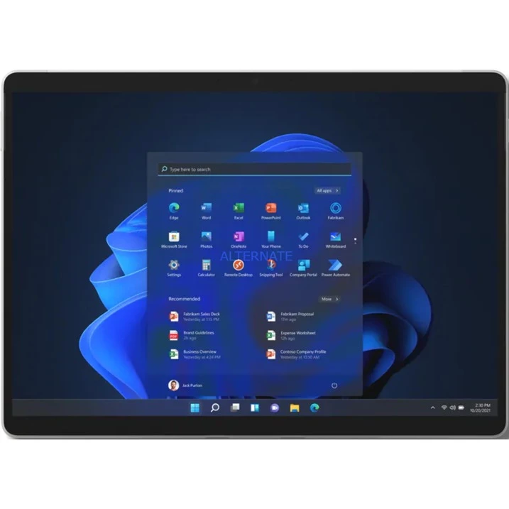 Windows Tablets Microsoft Surface Pro 8 Commercial, Tablet-PC (platin, Windows 10 Pro, 128GB, I3) 3 Windows Tablets Microsoft Surface Pro 8 Commercial, Tablet-PC (platin, Windows 10 Pro, 128GB, I3)