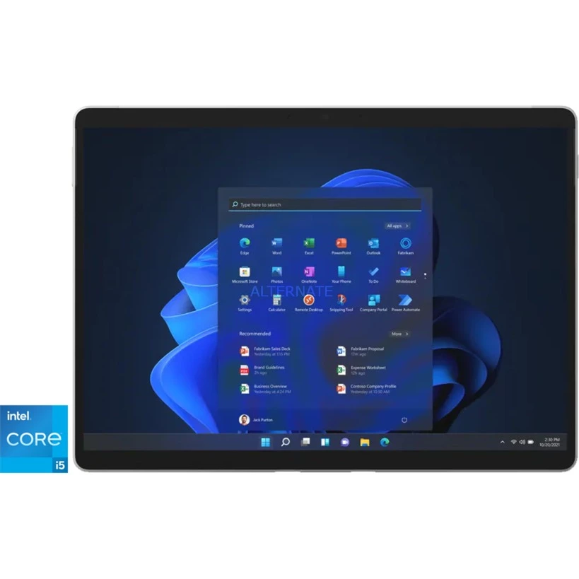 Windows Tablets Microsoft Surface Pro 8 Commercial, Tablet-PC (platin, Windows 11 Pro, 256GB, I5, LTE) 3 Windows Tablets Microsoft Surface Pro 8 Commercial, Tablet-PC (platin, Windows 11 Pro, 256GB, I5, LTE)