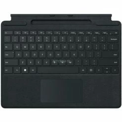 Mechanische Tastaturen Microsoft Surface Pro Signature Keyboard, Tastatur (schwarz, DE-Layout, Für Surface Pro 8 Und Surface Pro X)