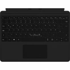 Mechanische Tastaturen Microsoft Surface Pro X Keyboard, Tastatur (schwarz, DE-Layout, Commercial)