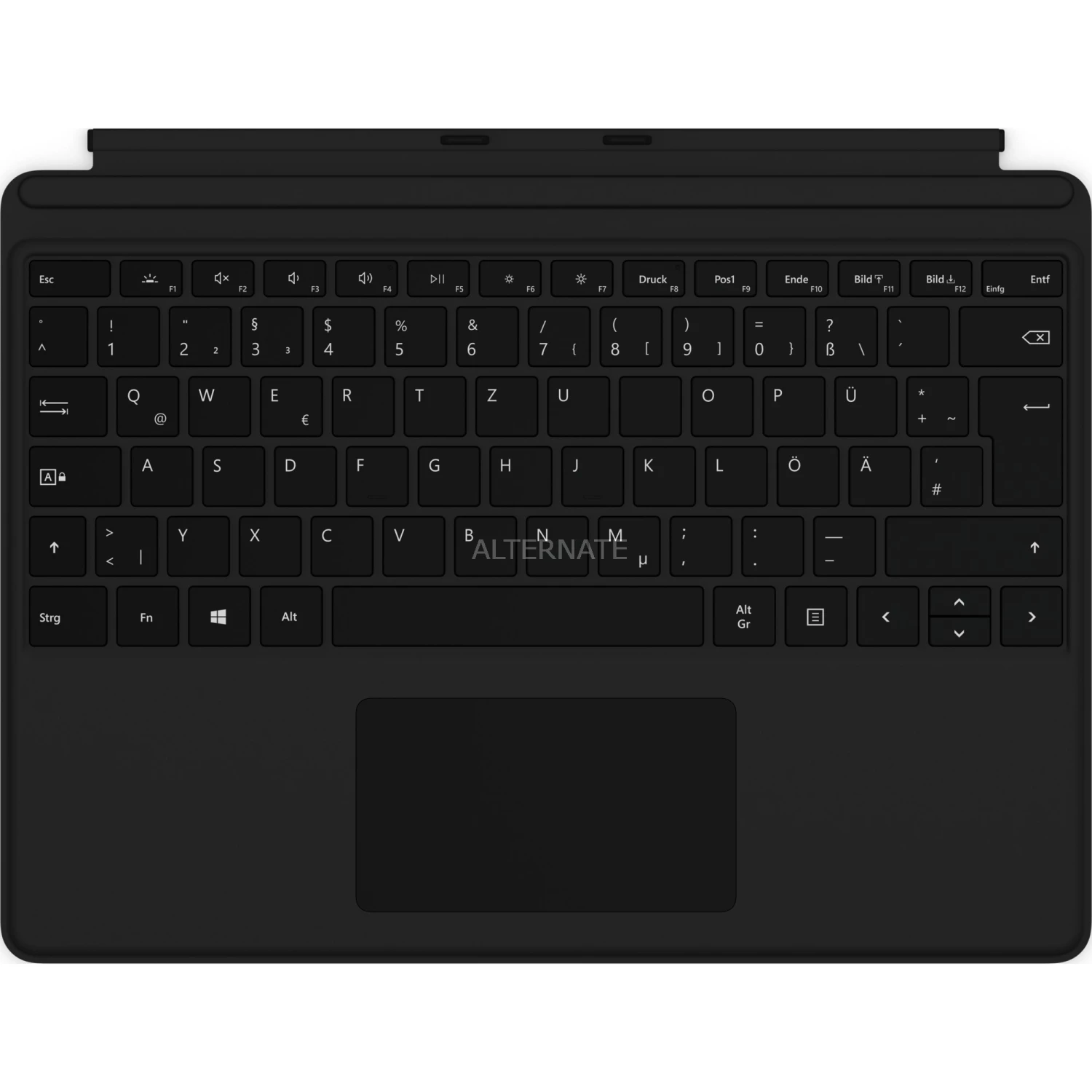 Mechanische Tastaturen Microsoft Surface Pro X Keyboard, Tastatur (schwarz, DE-Layout, Commercial) 3 Mechanische Tastaturen Microsoft Surface Pro X Keyboard, Tastatur (schwarz, DE-Layout, Commercial)