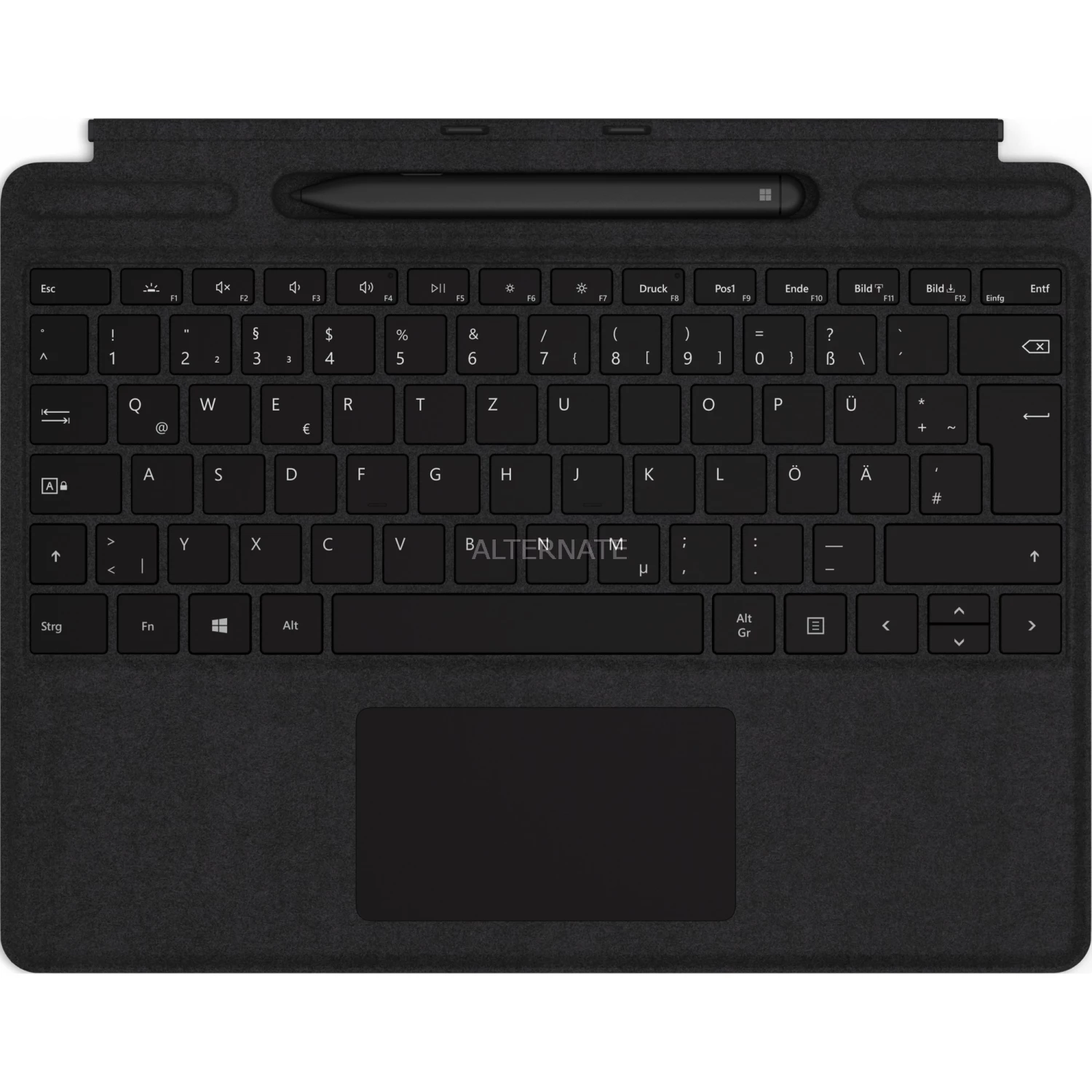 Mechanische Tastaturen Microsoft Surface Pro X Keyboard + Surface Slim Pen Bundle, Tastatur (schwarz, DE-Layout, Commercial) 3 Mechanische Tastaturen Microsoft Surface Pro X Keyboard + Surface Slim Pen Bundle, Tastatur (schwarz, DE-Layout, Commercial)