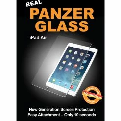Tablet Schutzfolien PanzerGlass Displayschutz, Schutzfolie (transparent, IPad Air)