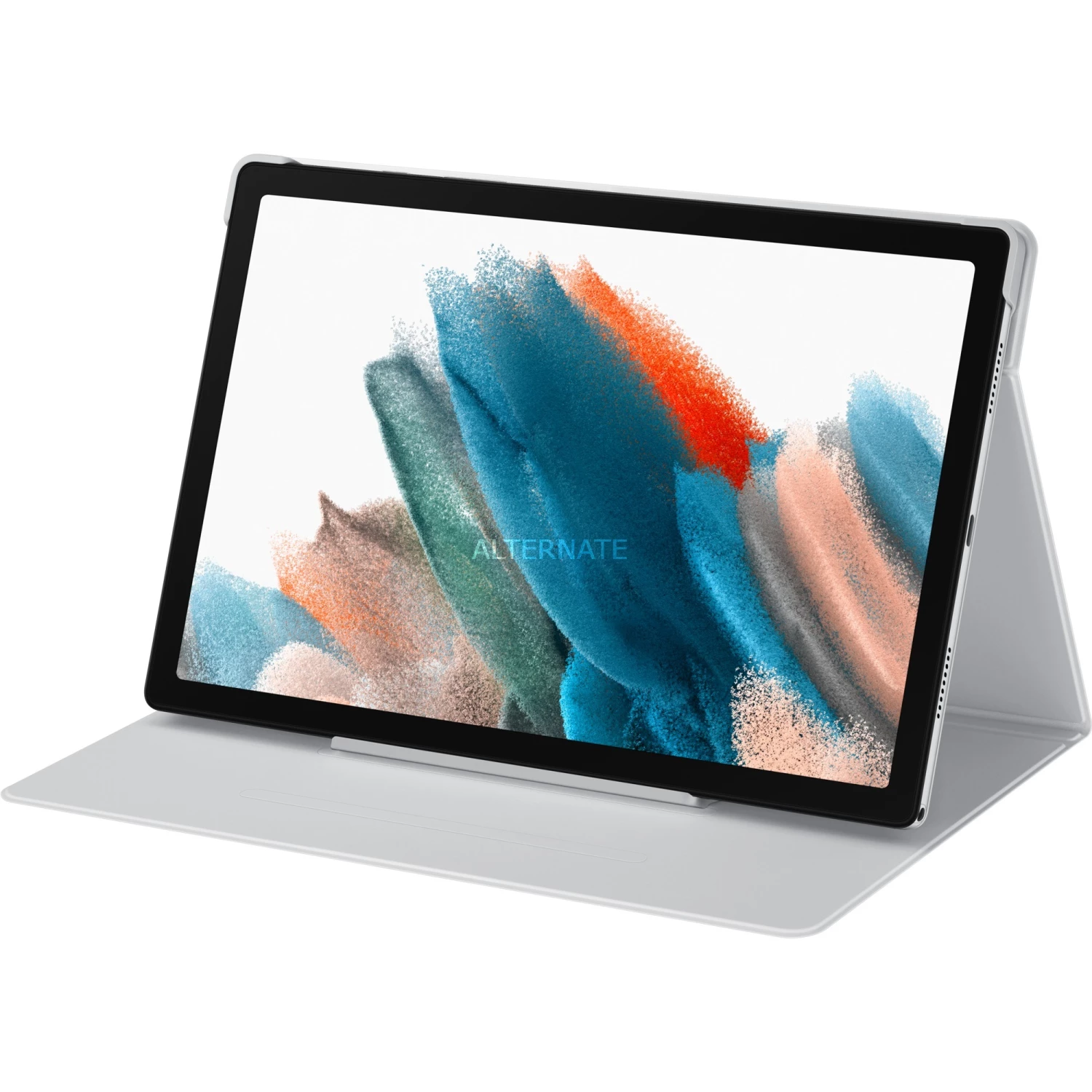 Tablet Taschen SAMSUNG Book Cover, Tablethülle (silber, Samsung Galaxy Tab A8) 8 Tablet Taschen SAMSUNG Book Cover, Tablethülle (silber, Samsung Galaxy Tab A8) – Bild 6